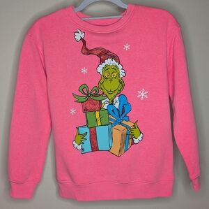 Pink Grinch Sweatshirt
